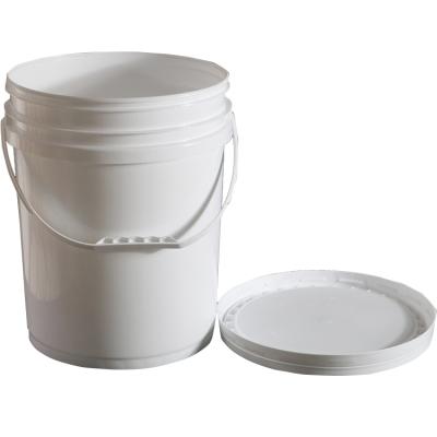 China Food or liquid storage container 25L high quality food grade pp plastic bucket 20 liter plastic bucket for sale