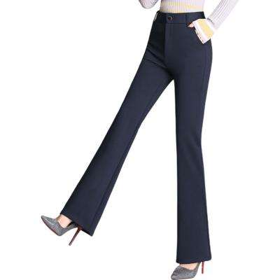 China Anti-wrinkle Women's Draped High Waist Plus Size Casual Pants Micro Rocket Suit Pants Can Be Customized for sale