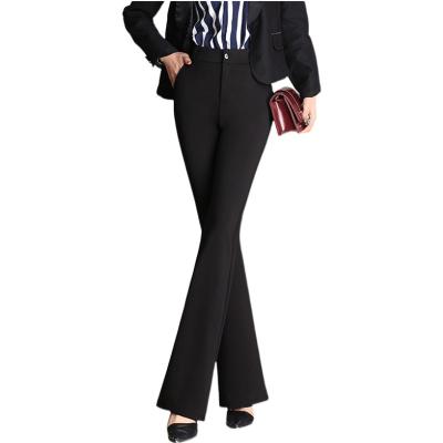 China Factory Direct Selling Anti-wrinkle Women's High Waist Slim Fit Casual Elastic Pants High for sale