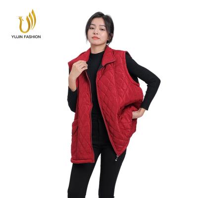 China Warm and Breathable Three-Dimensional Tailoring Pocket Patch Pocket Warm and Breathable Fleece Interior Geometric Pattern Sustainable Three-Dimensional Ladies Invest for sale