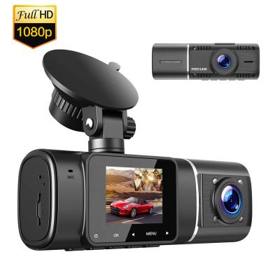 China NIGHT VISION 1.5 Inch LCD Dash Camera For Car Dashcam 2 Channel Gps Dual Lens HD 1080p Cars Nextbase Car Dash Cam Small Black Box for sale