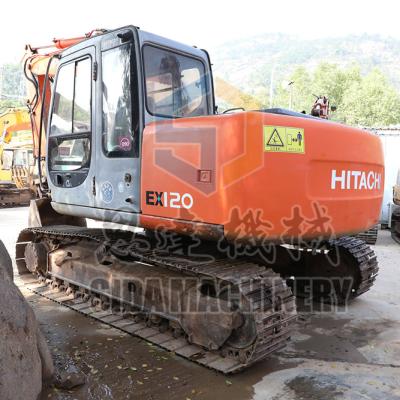 China G90 12ton tachi EX120.5 hi hydraulic crawler excavator EX120-5 used excavator Japan made original condition 0.5 m² ³ for sale