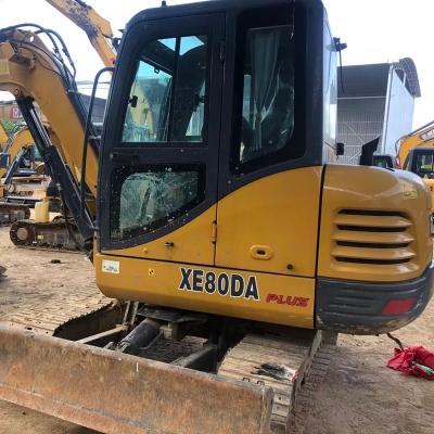 China Construction Material Shops Chinese XC MG Machine Excavator XE55 XE60 XE75 XE80 XE90 2021 Year Good Condition Hydraulic Used Mini Excavator for sale