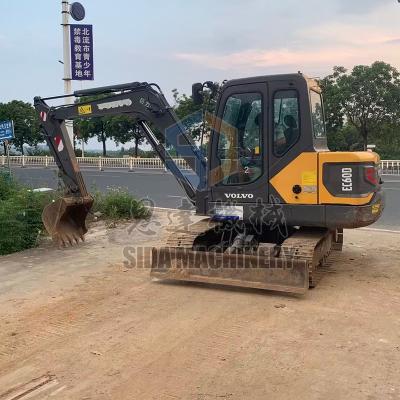 China Cultivate Almost 100% New Excavator 6 Ton Mini Backhoe EC55 EC55D Excavators 0.2m3 Bucket Crawler Excavator for sale