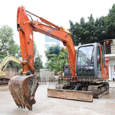 China Building Material Shop Used Machine G251 Used Machine Hitachi Excavator ZX 60 ZX60 ZX60-6 Digger Machinery With Blade Origin Condition For Sale for sale