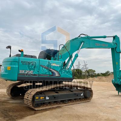 China Construction Material Shops Construction Machine Used Excavator Sida Machinery 20T Kobelco SK200-8 SK200-6 SK200 SK 200 Digger For Sale In Zhangzhou for sale