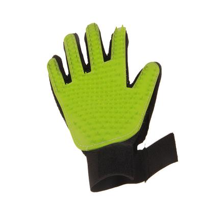 China Durable Water Proof Pet Grooming Glove Silicone Pet Grooming Glove For Dog Cat 2022 for sale