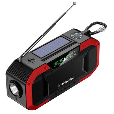 China Multiband AM/FM/SW PORTABLE Solar Handheld Radio LED Hot Selling Rechargeable Electric Light for sale