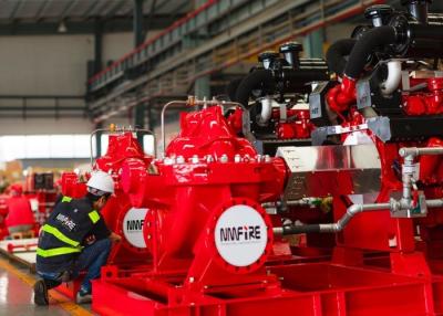 China UL Listed FM zugelassen 2500 GPM Dieselmotor-getriebene Feuerpumpe zu verkaufen