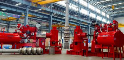 China Tornatech Eaton Controller 5000USGPM Vertical Turbine Fire Pump for sale