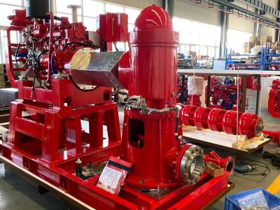 China UL FM NFPA20 120PSI Head Vertical Turbine Fire Pump 750GPM for sale