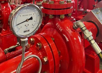 China Feuerlöschpumpe-System 400GPM NFPA20 277 Fuß für Wohn-/industrielles zu verkaufen