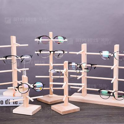 China Modern wholesale free optical wood eyewear display stand store show design sunglasses show stand rack for sale