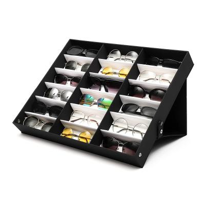 China Modern Display Sunglasses Show Holder Box Glass Sunglasses Reading Glasses Ending Single Box Large Capacity Pilou for sale