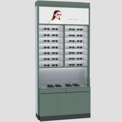 China Eyeglass store/OEM ODM store display optical furniture sunglasses interior store cabinet supermarket display/sun view for sale