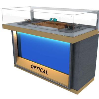 China Shop Optical Glasses Showcases Cabinet Jewelry Showcase With Led Light Glass Cabinet Showcase Shop Display Furniture Optical Cabinet for sale