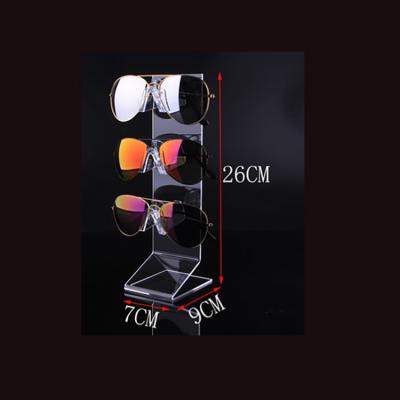 China Interior Design Shop Display Cabinet Acrylic Glasses Rack Environmental Friendly Optical Display Cabinet Sunglasses Display Stand for sale