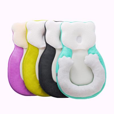 China Inflatable Unisex Infant Support Newborn Lounger Pillow Cute Bear Comfort Newborn Baby Nest Portable Snuggle Bed Mattress Prevent Flat Head for sale