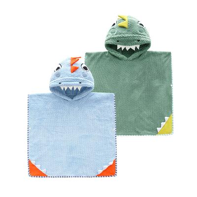 China antimicrobial & Hypoallergenic Newborn Baby Knitted Bath Blanket 100% Animal Organic Bamboo Face Hooded Towel for sale