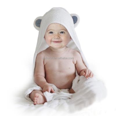 China Best extra inch baby hooded bamboo bath towel or 35x35 babi QUICK DRY bamboo towel hood gft 30x30 soft for sale