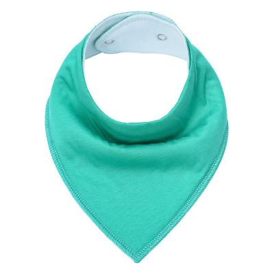 China Washable Baby Burp Cloths Bandana Drool Bibs Organic Muslin Cotton Baby Bibs for sale