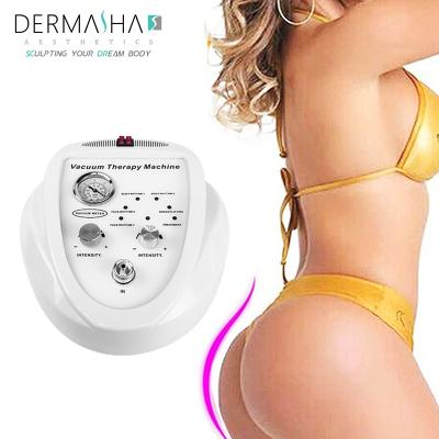 China Portable Machine Portable Vacuum Breast Body Slimming Shaper Therapy Butt Lift Breast Enhancement Suction Cup Female Breast Enhancer Machine for sale