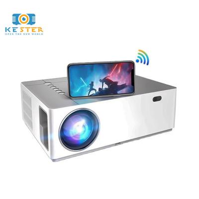 China Pico Home Projector Beamer Video Led Home Theater 6000 Lumens Full Hd 1080P Android Resolution Wireless Movie Projector for sale