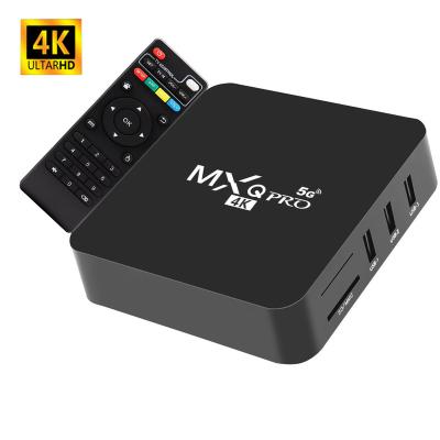 China Android 7.1 Allwinner H3 2GB16G 2.4G 5G WIFI Google Play Youtub Android TV Dual wifi Smart TV Box Media Player MXQPRO Set Top Box for sale