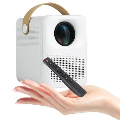 China Internet LED Mini Projector Portable Home Theater Built-in Projectors Phone Same Screen Support 1080P Home Media VCR for sale