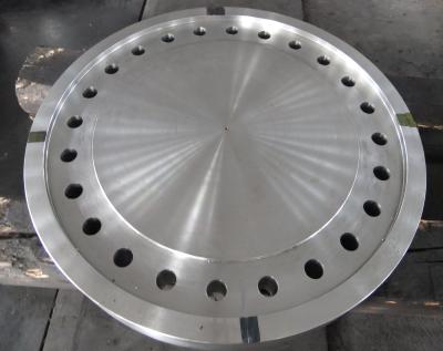 China Alloy Steel Forged Disc / Stainless Steel Disc 3.2um Ra Surface Finish for sale