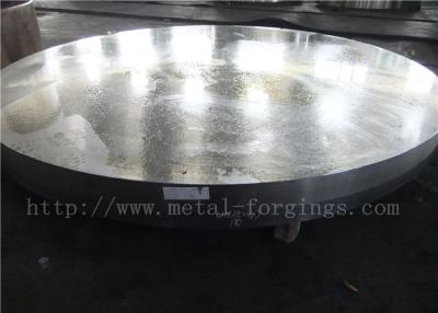 China Steel Round Metal Discs ASTM A105 Forged Normalized Heat Treatment for sale