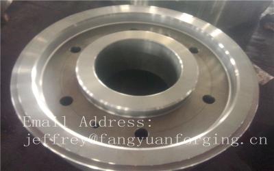 China Helical Internal Skewed Tooth Forged Wheel Blanks / Forged Gear Blanks for sale