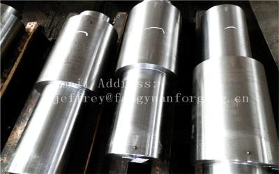 China S S Hot Forged Steel Shaft / Stepped Shaft Step Axis Heat Treatment Machined for sale