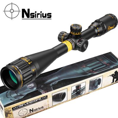 China Nsirius 4-16X40 ao Rifle Scope Optische Zicht Goud Rood Groen Lllluminate Reticle Tactical Sniper Scope FW27-TLX03 for sale