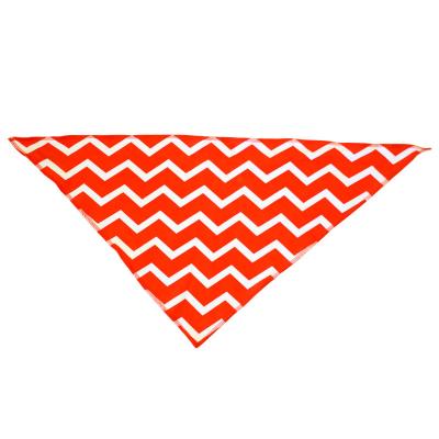 China Pet Christmas Scarf Triangle Drool Dog Scarf Cotton Single Layer Viable Striped Scarf and Dog Bib Ornament for sale