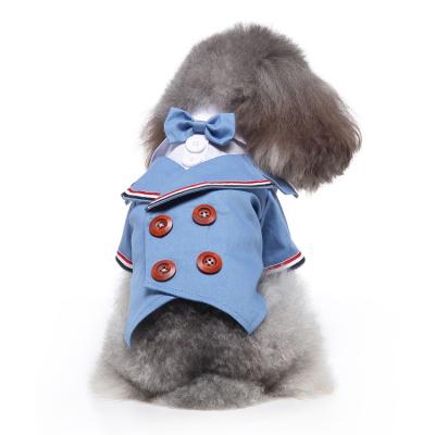 China 2022 Viable Hot Selling Luxury Designer Dog Clothes Bow Tie Wedding Pet Suit Dog Wedding Dresses for sale