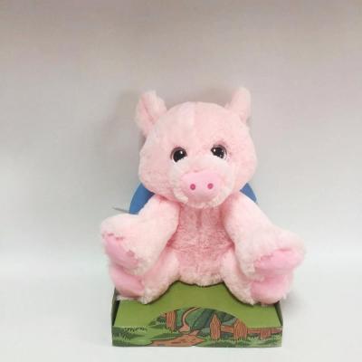 China Plush Toys Big Eyes Pig Plush Toys Cat Pink Unicorn With Display Box Stuffed Plush Toys for sale