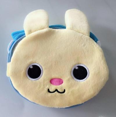 China Animal Girl Bag Plush Toys Design Little Girl Single-Shoulder Messenger Bag for sale