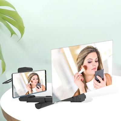 China Universal Mobile Phone New Plastic Magnifier HD Video 3D Screen Amplifier Holder For Video Folding Screen Phone Accessories for sale