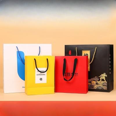 China Universal High Capacity Tote Bag Logo Size Shape Recyclable Hot Selling Customizable Customizable Gift Handle Bag for sale