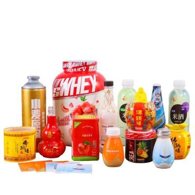 China Food Customized Printing Biodegradable Shrink Wrapping Film Wrap Poly Water Bottle Packing Mineral Water Packaging Shrink Film for sale