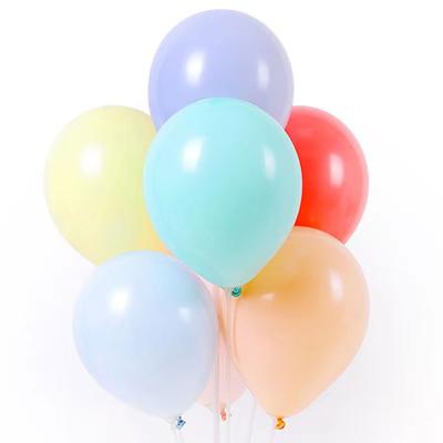 China Party Factory supply 12 inch pastel macaron balloons matte latex balloons for wedding birthday party decoration globos for sale