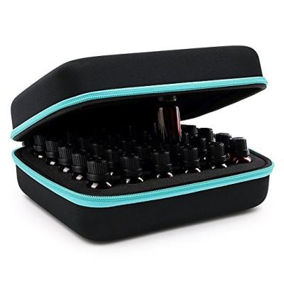 China New Design 25 Slots Webbing Handle EVA Essential Oil Carrying Case with Shockproof Cut Foaming en venta