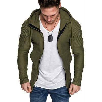 China Anti-Wrinkle Custom Made Men's Jackets Hooded Coats Hooded Coats Zipper Casual Fashion Jacket Fashion Jacket Man Sweatshirts for sale