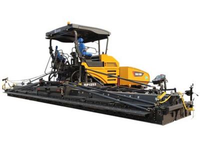 China Road Construction Equipment Asphalt Paver Machine 350mm Paving Depth for sale