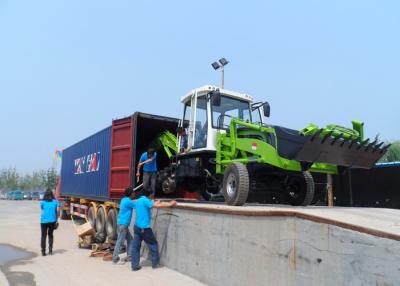 China Werkende Gewichts6100kg Minibackhoe Laderbackhoe Emmer 0.3 CBM/Laderemmer 1 CBM Met geringe geluidssterkte Te koop