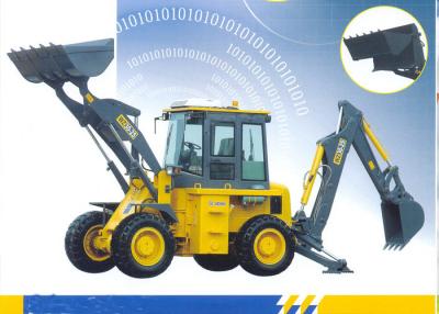 China 65kw Emmer 1.0 van de motorlading CBM Backhoe van de Tractorlader met 9500 Kg Werkend Gewichts Te koop