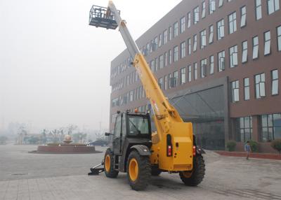 China Vorkheftruck van het Materiaaltelehandler van de hoog rendement de Op zwaar werk berekende Bouw Te koop