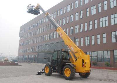 China Carga avaliado do motor de Perkins empilhadeira telescópica do alimentador de 3,5 toneladas Dustproof à venda