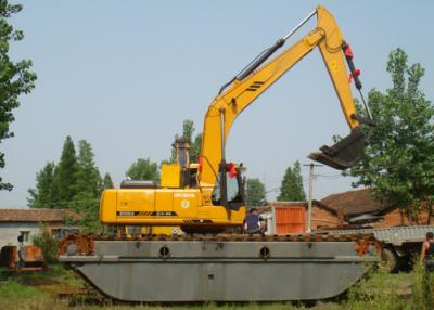 China 0.9 M3 Shallow Water Floating Pontoon Excavator Road Construction Equipment for sale